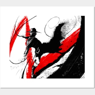 Zorro Whips Posters and Art